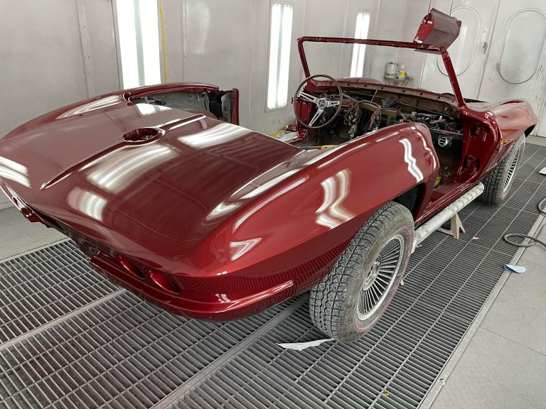 65 Corvette painted