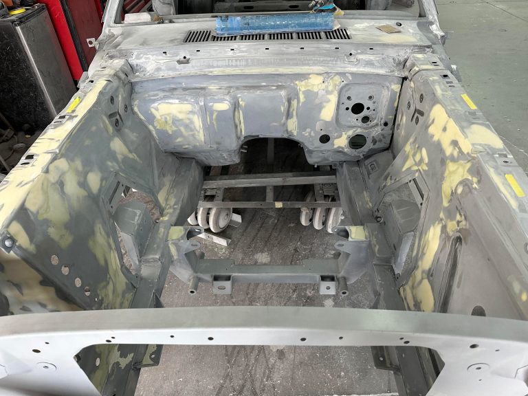 65 Mustang engine bay 2