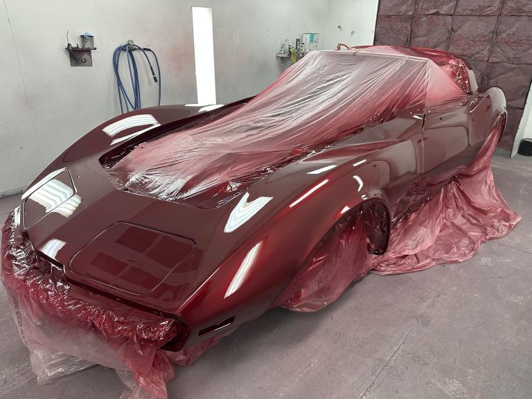 78 Corvette Painted